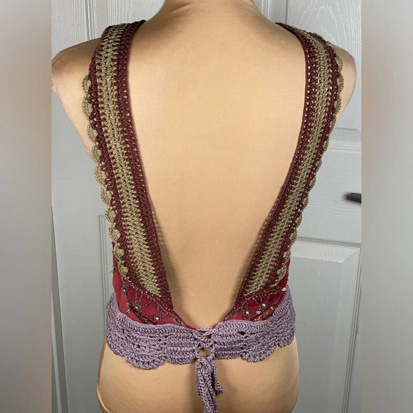 SOLD NWT Free People Hi There Halter Top Medium - Picture 16 of 16